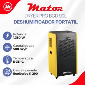 deshumificador 90lts